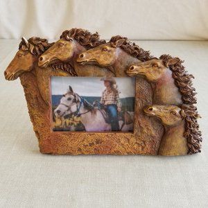 WESTERN HORSE PHOTO FRAME